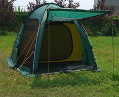 Четырехместная кемпинговая палатка купольного типа. Alexika Minnesota 4 Luxe Фотография 3