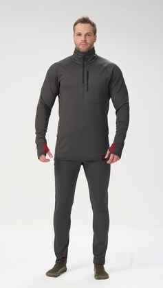 Термокофта Alexika Dakota JKT300: термобелье первого слоя: теплое и удобное. 
 Alexika Термокофта Dakota JKT300