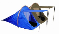 Одноместная туристическая палатка. Kaiser Sport Biker2