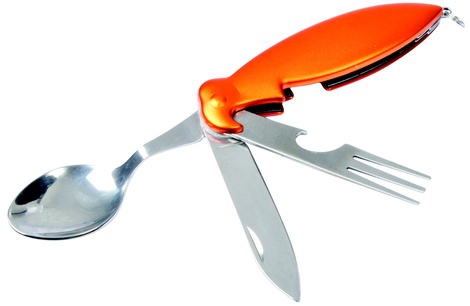 Набор столовых приборов в одном предмете - Попугай. AceCamp Parrot Cutlery set