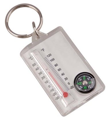 Брелок "Термометр с компасом" Munkees Термометр с компасом