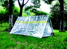 Палатка термосберегающая, туба. AceCamp Reflective Tube Tent - Silver
