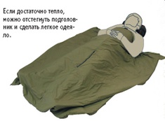 Легкий спальник-одеяло с возможностью трансформации Tengu Mark 23SB Фотография 2