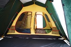 Пятиместная комфортабельная палатка с тремя входами и большим тамбуром. Alexika Victoria 5 Luxe