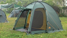 Четырехместная кемпинговая палатка купольного типа. Alexika Minnesota 4 Luxe Фотография 5