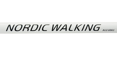 Телескопические палки для скандинавской ходьбы Kaiser Sport Nordic Walking White