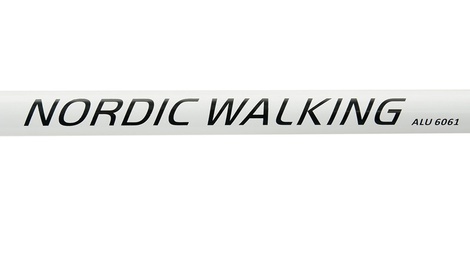 Телескопические палки для скандинавской ходьбы Kaiser Sport Nordic Walking White