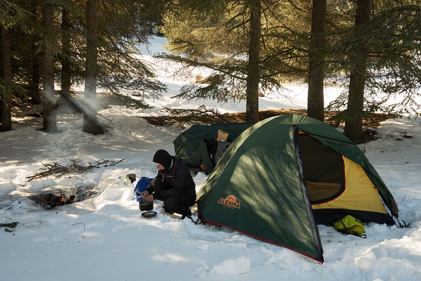 Трехместная  туристическая палатка . Alexika Scout 3