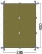 Универсальный тент Tatonka Tarp4