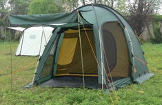 Трехместная кемпинговая палатка купольного типа. Alexika Minnesota 3 Luxe Фотография 3