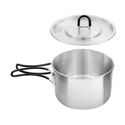 Котелок со складной ручкой Tatonka Kettle II 1,0