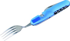 Набор столовых приборов в одном предмете, разборный на 2 части. AceCamp Detachable Cutlery Set