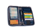 Плоская сумка для документов с защитой данных. Tatonka Travel Zip L RFID