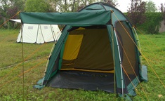 Четырехместная кемпинговая палатка купольного типа. Alexika Minnesota 4 Luxe Фотография 2