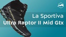 Кроссовки женские для подходов и хайкинга La Sportiva Ultra Raptor II MID Woman GTX