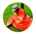 Покрывало экстренное – оранжевое.  AceCamp Emergency Blanket - Orange