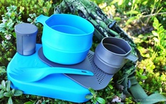 Портативный набор туристической посуды. Wildo Camp-A-Box Complete Фотография 30