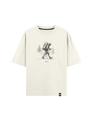 Футболка оверсайз из хлопка Alexika Футболка   Alexika  Турист