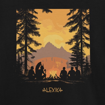 Футболка оверсайз из хлопка Alexika Футболка   Alexika 