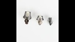 Ремонтный набор для молний трех размеров AceCamp Zipper Repair Black Nickel