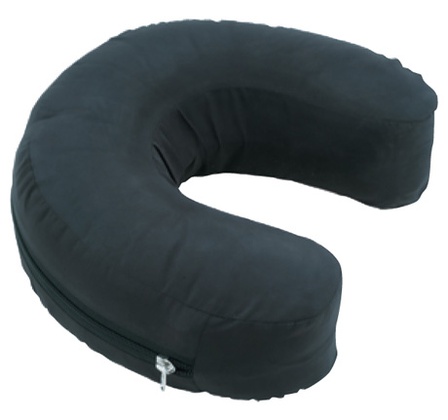 Самонадувающаяся подушка под шею со съёмным чехлом на молнии.  Neck Pillow