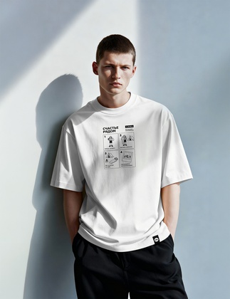 Футболка оверсайз из хлопка Alexika Футболка   Alexika Инструкция