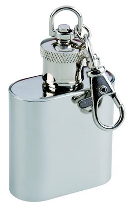 Миниатюрная фляжка. AceCamp S/S Keychain Flask 1OZ