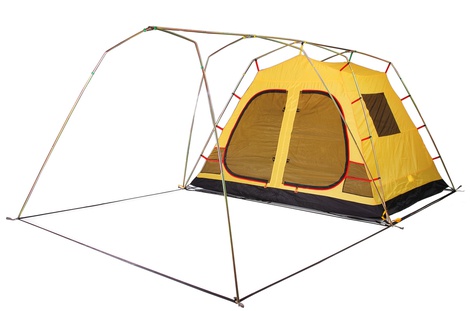 Пятиместная комфортабельная палатка с тремя входами и большим тамбуром. Alexika Victoria 5 Luxe