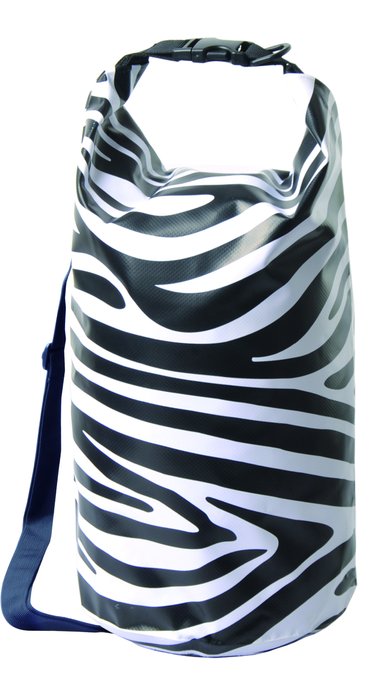 Гермомешок Зебра с плечевым ремнём 10 л AceCamp Zebra Dry Sack with strap, 10L