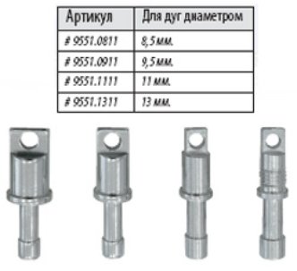 Lock Tips ALU 9.5 мм