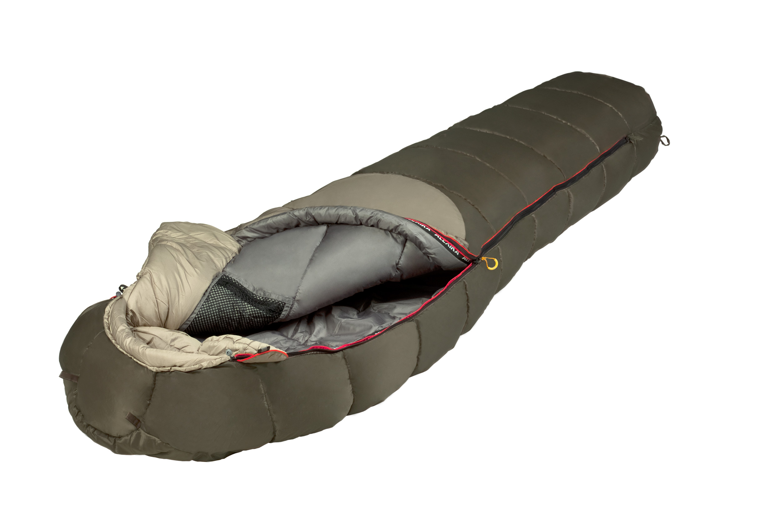 Туристический спальный мешок для низких температур уменьшенной длины Alexika Aleut Compact